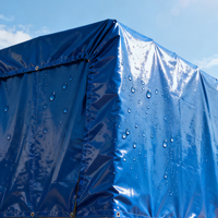 Rouleaux de bâche publicitaire en PVC imperméable pour l'extérieur et matériaux en toile pour utilisation en rideau