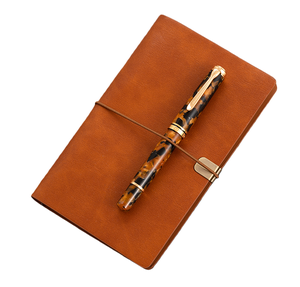 크리 에이 티브 가죽 양장 실 바느질 바운드 100 시트 레트로 유럽 여행 분리형, A6 미니 휴대용 노트북 - Product Image 5