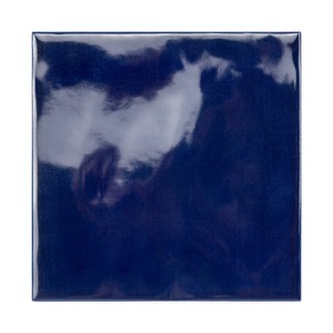 Piastrella Pilgrim Blu 12,5 X 12,5 Cm, Spessore 8 Mm, Finitura Lucida, Bordi Irregolari - Product Image 4