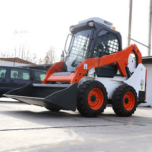 中国最受欢迎的轮式滑移装载机，可提供不同负载能力，液压举升式滑移装载机，带附件 - Product Image 6