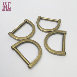 Antic ทองเหลือง32มิลลิเมตรหล่อโลหะ <span class=keywords><strong>D</strong></span> แหวนสำหรับกระเป๋า - Product Image 4