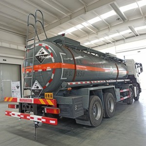 รถบรรทุกตู้ถังบรรจุสารเคมี DONGFENG 8x4 20CBM สำหรับบรรจุกรดโซดา พร้อมถังสแตนเลส 316 - Product Image 5