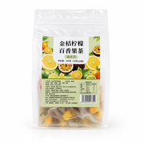 Teh Buah Dingin Siap Saji Rasa Kumquat, Jeruk Nipis, Lemon, dan Buah Markisa, Teh Bunga Buah Instan Musim Panas