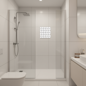 Adesivo per piastrelle Homeera con motivo geometrico, vernice opaca, stampa digitale, adesivo da parete per la decorazione della casa S5020-85 - Product Image 2