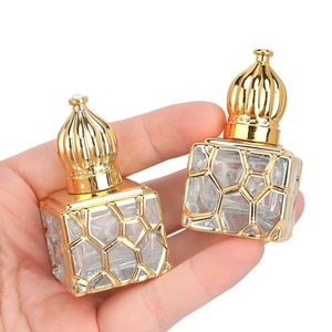 Phong Cách Cổ Điển 12Ml Vương Miện Thủy Tinh Lăn Chai Cao Cấp Cao Cấp Rỗng Nước Hoa Tinh Dầu Chai Mạ Điện Màn Hình In Ấn - Product Image 5