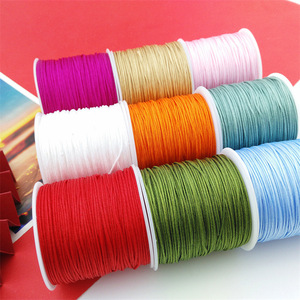 Boting A-line 1mm handmade <b>bracelet</b> braiding <b>rope</b> jewelry thread and ornament material Mid-Autumn Festival knot five-color <b>rope</b> - Product Image 1