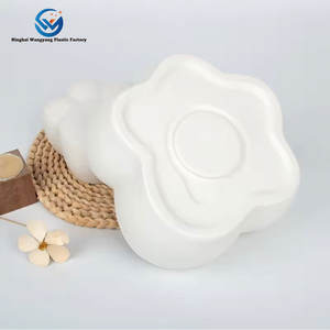 ตลับพลาสติกหลากสีสำหรับสัตว์เลี้ยงพิมพ์ลายรูปอุ้งเท้าเซรามิก330มล. ทันสมัย - Product Image 6