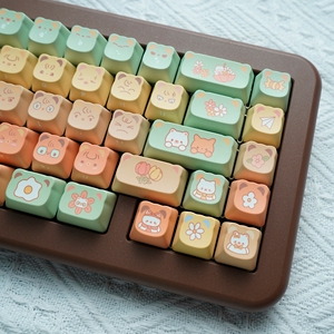 Shuanglin citrue gấu chất lượng cao độc đáo hiện đại Mũ chính dễ dàng làm sạch vật liệu PBT đảm bảo - Product Image 6