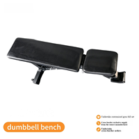 Banc de musculation pliable et réglable avec une capacité de 42 kg, réduction du bruit, pour la musculation à domicile et l'entraînement de force