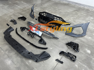 Xlstyling RS3 Nhìn xe chuyển đổi Facelift nâng cấp phía trước Bumper lưới tản nhiệt BodyKit cho Audi A3 S3 8Y 20-24 body Kit - Product Image 2