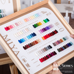 Collection de vernis à ongles en gel 120 couleurs marron nude et <span class=keywords><strong>beige</strong></span>, facile à retirer, durcissable aux UV/LED, longue tenue, nail art, cadeau idéal - Product Image 1