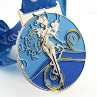 फैक्टरी थोक नृत्य क्रिस्टल पुरस्कार पदक कस्टम ट्राफी पदक और सजीले पीवीसी धातु पदक