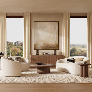 फेली लक्जरी आधुनिक दो सीट फैब्रिक सोफा अपार्टमेंट और घर के फर्नीचर के लिए एक कमरे - Product Image 1