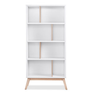 Gabinete Escritorio de pared de 3 niveles Oficina Kid & Revolve Estantería de esquina Estantería para niños Estantería de madera moderna sólida para niños - Product Image 2