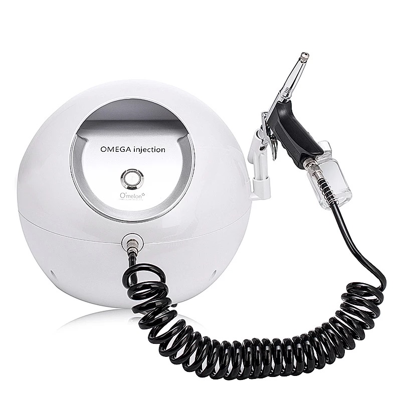 Кислородный спрей Омега для лица, инъекция кислорода для отбеливания и старения кожи, подтяжка кожи, отбеливание, уход за кожей, струйный кислородный аппарат для лица