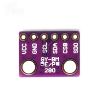 Módulo de Sensor de Presión Barométrica, Humedad y Temperatura Digital de Alta Precisión BME280, 3.3V 5V I2C SPI para Arduino