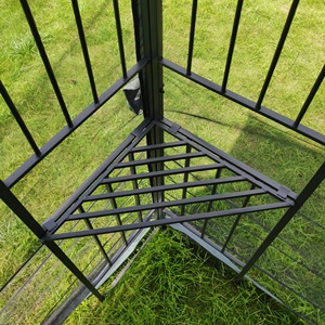 13x10 Metal Frame Modern Design Outdoor Gazebo Ventilated Double Roof Detachable Mesh Screen Durable Corrosion-Resistant - Product Image 4