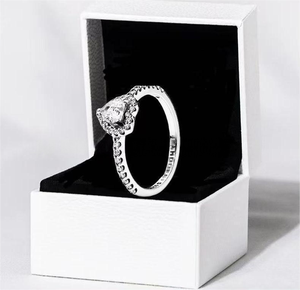 خاتم نحاسي أبيض مطلي بالذهب الوردي مع حجر أحمر طبيعي لامع للنساء في الحفلات، توريد حصري عبر الحدود - Product Image 4