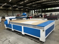 Routeur CNC SUDA haute précision modèle EC, entièrement automatique, machine de gravure CNC 1300x2500mm avec dispositif rotatif