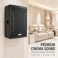 JMEI 12 Inch 350W AES 8 Ohm Pasif Dua Jalur 97dB Full Range 80x60 Cakupan untuk Aula Konferensi Speaker PA Profesional