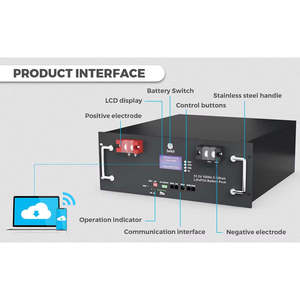 Batería de Rack para Servidor Lifepo4 de 48V 300Ah, Batería Solar de 48V 100Ah 200Ah, Almacenamiento de Energía de 5Kwh 10Kwh 15Kwh, Tipo Dividido de Litio - Product Image 5
