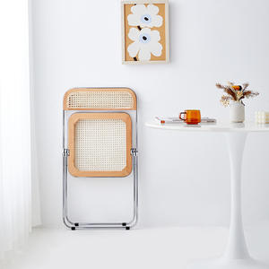 (metal <strong>Folding</strong> <strong>Chair</strong>) (<strong>white</strong> <strong>Folding</strong> <strong>Chairs</strong>) Black <strong>Folding</strong> <strong>Chair</strong> Metal Tube Dining <strong>Chair</strong> <strong>Folding</strong> <strong>Chair</strong> for Wedding/event/party - Product Image 4