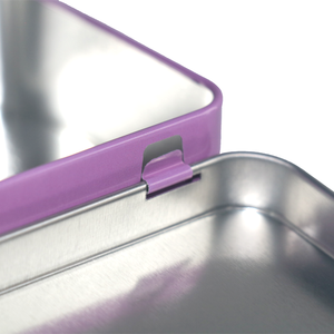 Bán Buôn Sliver Nhỏ Hình Chữ Nhật Kim Loại Thuốc Lá Quà Tặng Kẹo Bạc Hà Bao Bì Bản Lề <span class=keywords><strong>Mini</strong></span> Hộp Thiếc/Có Thể Cho Kẹo - Product Image 6