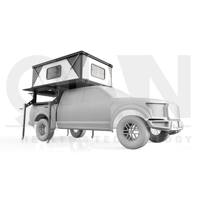 Camper Qian TP07W, design personnalisé, léger, quatre saisons, avec parois rigides, pour pick-up Tundra Tacoma