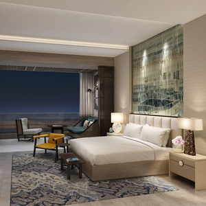 Diseño de Vestíbulo y Espacio Público, Muebles de Vestíbulo de Hotel de Madera Maciza Modernos y de Lujo, Hechos a Medida para un Resort de 5 Estrellas - Product Image 2