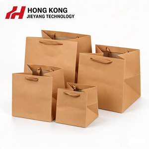 Bolsas de Papel Grandes Personalizadas de Fábrica, Reciclables, para Compras, Ropa y Zapatos, con Asas de Cuerda de Algodón, Impresión Digital de su Logotipo - Product Image 1