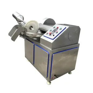 Industrial Food Cutter 40 80 125 Liters Vegetable Meat Bowl Cutter Chopper Price / Plough Cutting Meat Chopper