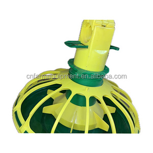 Automatic Feed Pan in Poultry Farm Pan <strong>Feeder</strong> Hi Quality Pan <strong>Feeder</strong> for Chicken ,<strong>Duck</strong>,Goose,Broiler,Breeder Green-yellow Color - Product Image 2