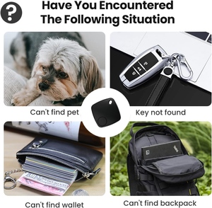 Traceur localisateur pendentif pour iOS Find My 4G, alarme anti-perte pour portefeuille et clés, compatible avec iPhone et <span class=keywords><strong>iPad</strong></span> - Product Image 5