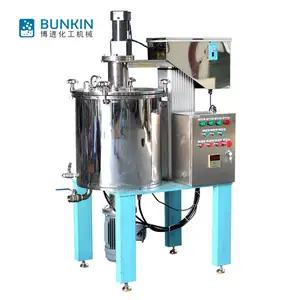 Vacuum emulsifying homogenizer reactor