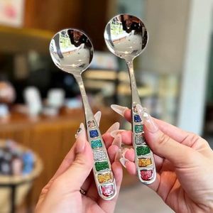 Thickened 304 Stainless Steel Soup Spoon Food Grade Western Style Serving Spoon For Party Adult Use - Product Image 1