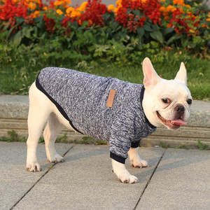 Gilet doux pour <span class=keywords><strong>chien</strong></span> et chat, violet, mignon, vêtements <span class=keywords><strong>en</strong></span> tricot pour animaux de compagnie, confortable, chaud, tenues quotidiennes, petits et moyens animaux de compagnie, lavable à chaud, confortable, printemps - Product Image 1