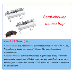 Piège à taupes de style seau personnalisé avec plusieurs dispositifs répulsifs pour taupes - Outil de capture de taupes, <span class=keywords><strong>kit</strong></span> de lutte contre les rongeurs divers - Product Image 2