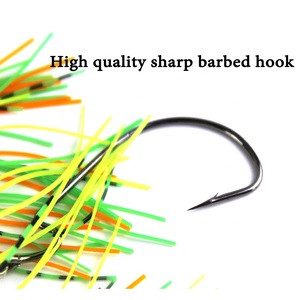 Spinnerbait – leurre de pêche Buzzbait Wobbler chatterbait pour bar avec lames de gabarit de natation, matériel de pêche à la carpe 11G - Product Image 3