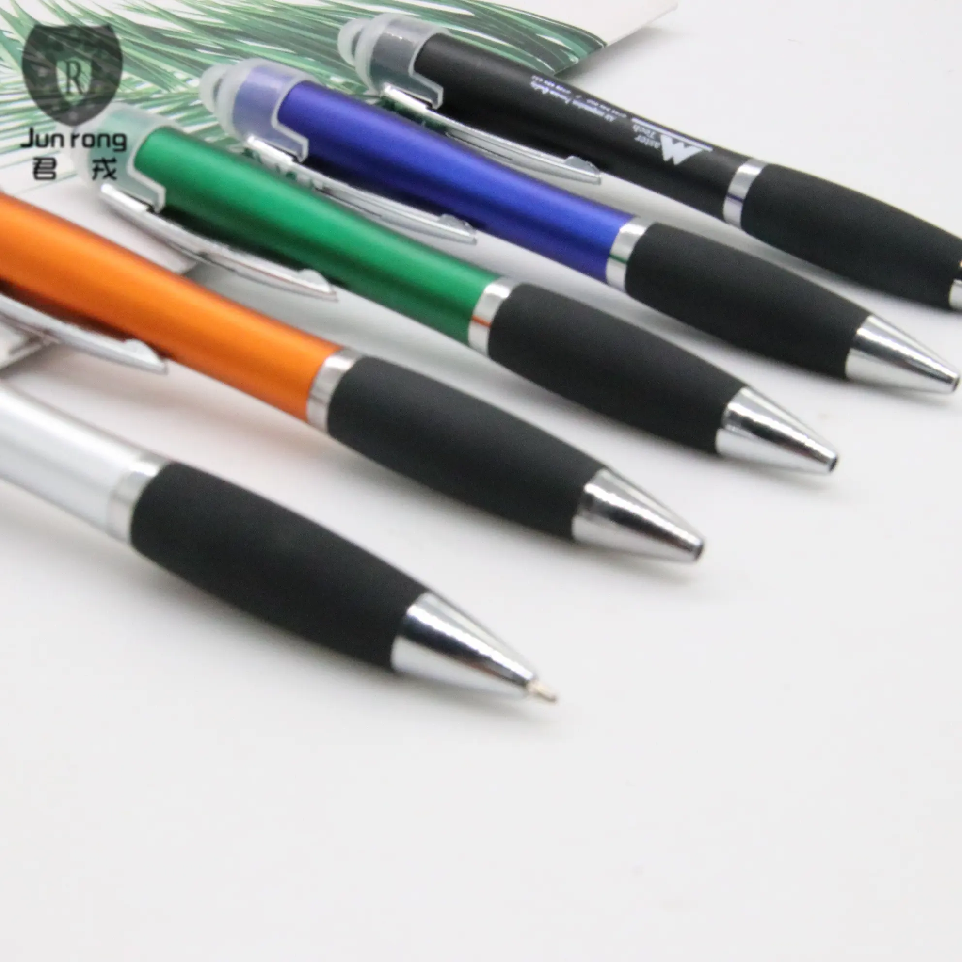 Led כדור עט קידום מכירות לוגו עטים כדורי stylus קידום מכירות led אור עט
