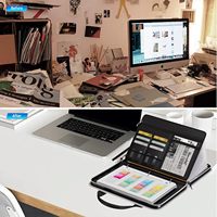 Organisateur de documents portable avec 13 poches ignifuges 3 anneaux classeur accordéon dossier extensible fichier organisateur poignée