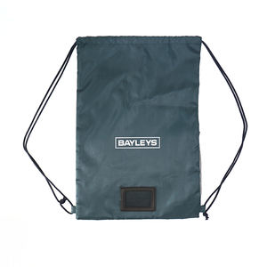 Funcional con cordón de poliéster deportes mochila bolsa de gimnasio con bolsillos - Product Image 2