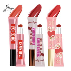 Vente en gros, couleur vive du visage, cosmétique, éclat sain, très pigmenté, rose, fard à joues, imperméable, Vegan, teinte, <span class=keywords><strong>crème</strong></span> liquide, Blush - Product Image 1