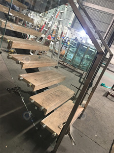 <span class=keywords><strong>Escalier</strong></span> droit Prima fabriqué en Chine, usine, poutre centrale intérieure, <span class=keywords><strong>escalier</strong></span> droit - Product Image 3