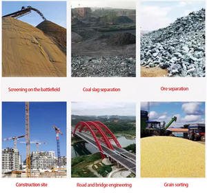 آلة فرز بذور حجرية صغيرة بدون رمال اهتزازية أوتوماتيكية عالية الكفاءة وصديقة للبيئة للفحص - Product Image 2