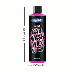 Shampoo <span class=keywords><strong>Auto</strong></span> Colorato ad Alta Schiuma 100ml, pH Bilanciato, Soluzione ad Alta Efficienza per Lavaggio <span class=keywords><strong>Auto</strong></span> Domestico - Product Image 2