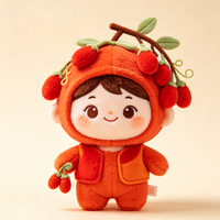 Peluche personnalisée en forme de personnage de légume ou de fruit, jouet en peluche doux et mignon pour cadeau