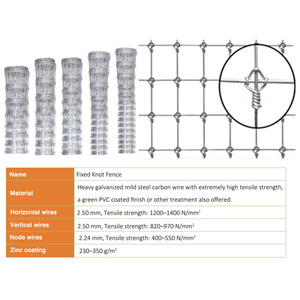 Mạ kẽm nhúng nóng hàng rào trang trại lưới thép/mạ kẽm nhúng nóng hàng rào ngựa - Product Image 3