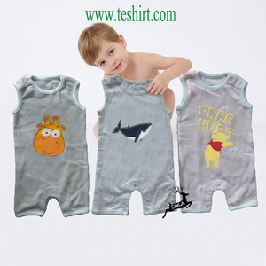 Nuevo Diseño 2019, Mono de Bebé Unisex de Algodón Orgánico, Cierre con Botones a Presión, Ropa de Bebé al por Mayor, Gran Venta para Bebés - Product Image 1