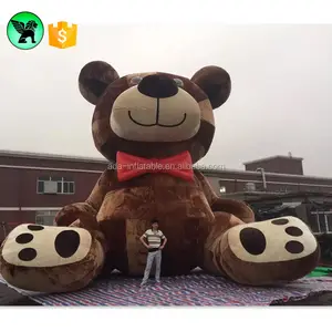 6米节巨型熊充气定制活动派对充气熊吉祥物广告用A5272