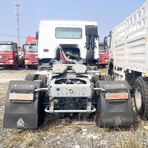 Новый дизельный тягач Howo повышенной грузоподъемности 4x2 6x4, 10-колесный дизельный тягач, тягач с левым рулевым управлением - Product Image 3